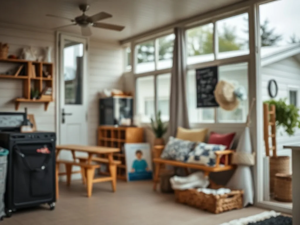 Gros plan sur un robinet de purge en laiton de installé sur une tuyauterie de mobil-home, avec un raccord coude et un